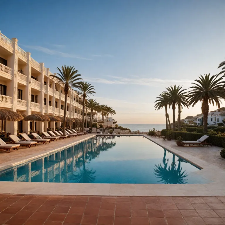 Elegant hotels on the Costa de la Luz with direct beach views